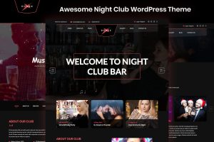 Domex – Night Club WordPress Theme