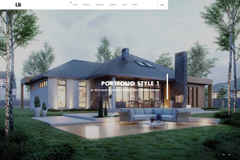 Domik – Responsive Architecture WordPress Theme