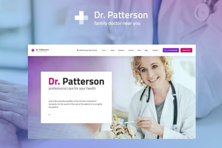 Dr.Patterson 1.3.2 WordPress Theme