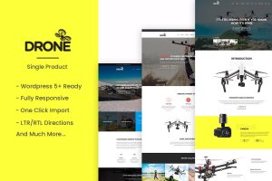 Drone – Single Product WordPress Theme