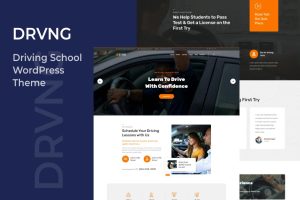 DRVNG – Driving School WordPress Theme