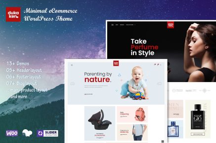Dukaken - Multipurpose WooCommerce 1.2.9 WordPress Theme