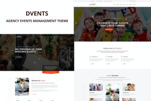 Dvents – Events Management Agency Theme