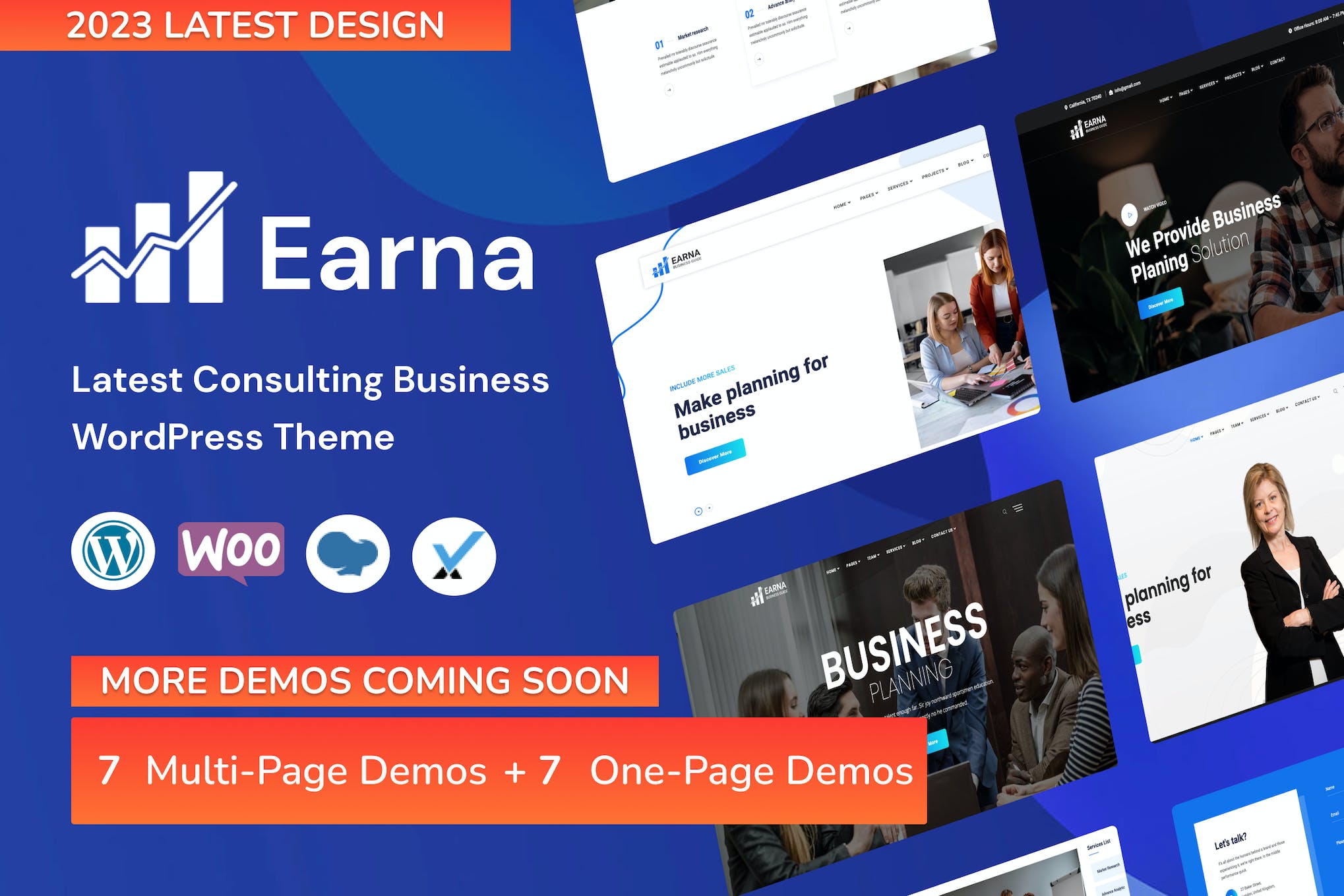 Earna - Business Consulting 1.1.2 WordPress Theme