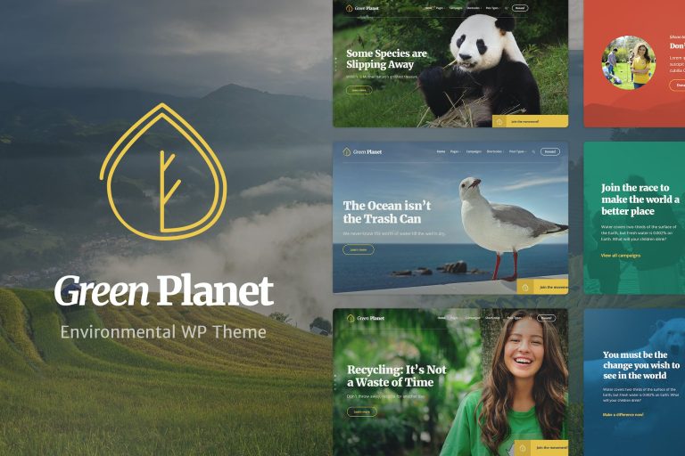 Ecology Environment Icons
