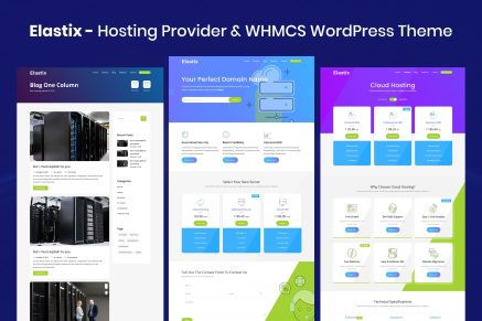 Elastix- Hosting Provider & WHMCS 1.0 WordPress Theme