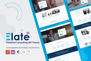 Elate | Financial Consulting WordPress Theme