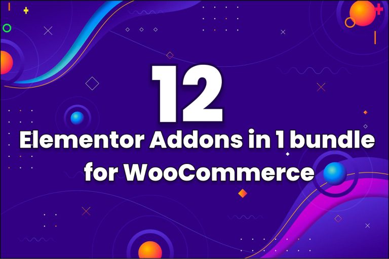 Elementor Addons Bundle For WooCommerce