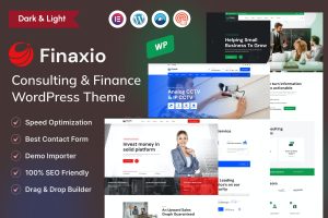 Elementor – Consulting & Finance WordPress Theme