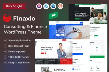 Elementor- Consulting & Finance 2.0.1 WordPress Theme