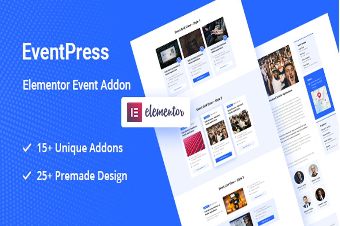 Elementor Events Addon - WordPress Events plugin 3.0.4