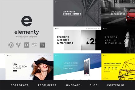 Elementy- Multipurpose 1.2 WordPress Theme