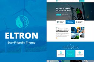 Eltron – Solar Energy Elementor WordPress Theme