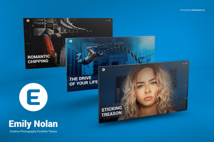 Emily Nolan- Creative Photography Portfolio 1.0.0 WordPress Theme