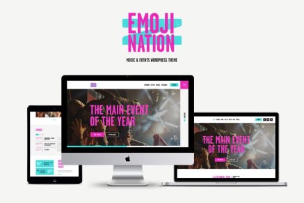 EmojiNation 1.0.10 WordPress Theme