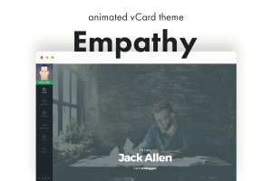 Empathy – Animated vCard WordPress Theme
