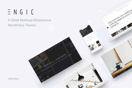 Engic- Multiuse Responsive 2.4.4 WordPress Theme