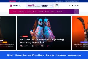 Ennlil – Modern Magazine WordPress Theme