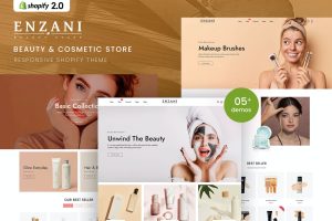 Enzani – Beauty & Cosmetics Shopify Theme