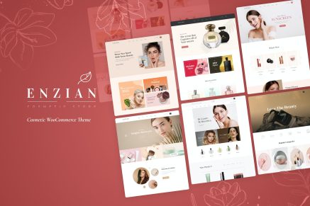 Enzian- Beauty & Cosmetic WooCommerce 1.0.9 WordPress Theme