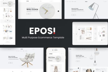 Eposi- Minimal for WooCommerce 1.0.6 WordPress Theme