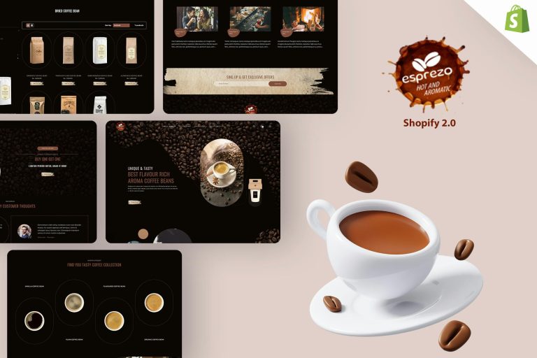 Esprezo – Cake Shop, Coffee Shop Shopify Theme