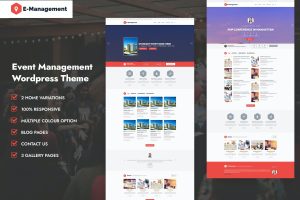 EventMana – Event Management WordPress Theme
