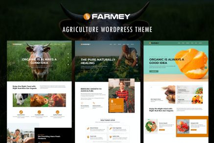 Farmey- Agriculture 1.0 WordPress Theme