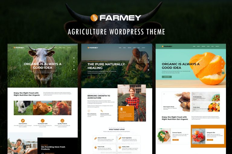 Farmey – Agriculture WordPress Theme