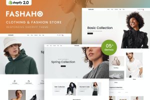 Fashaho – Clothing & Fashion Shopify Theme