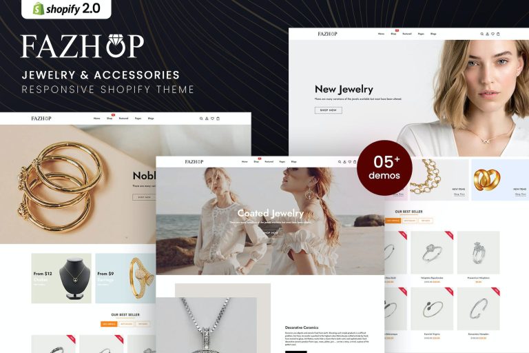 Fazhop – Jewelry & Accessories Shopify Theme