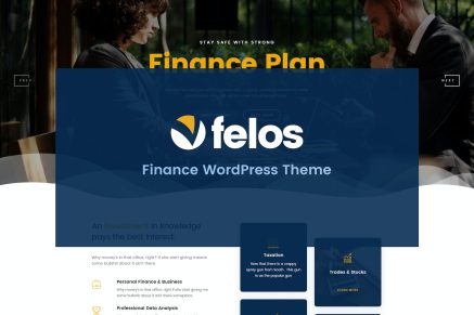 Felos- Finance 1.1.2 WordPress Theme