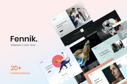 Fennik- Multipurpose Creative 1.2.6 WordPress Theme
