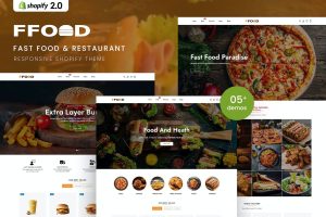 FFood – Fast Food & Restaurant Shopify Theme