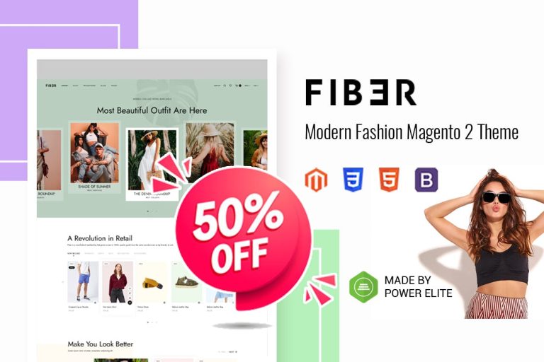 Fiber – Modern Fashion Store Magento Theme
