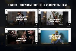 Fightex – Showcase Portfolio WordPress Theme