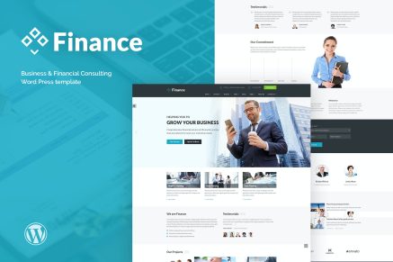 Finance- Business & Financial, Broker, Consulting 1.4.5 WordPress Theme