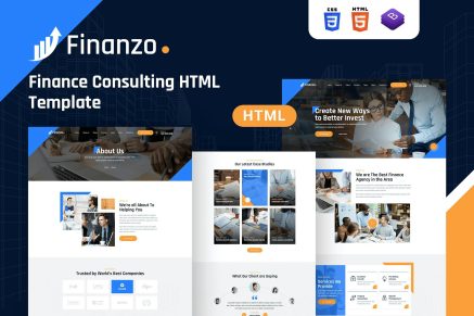 Finanzo - HTML Template