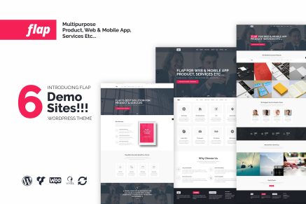 FLAP- Corporate Business 1.5 WordPress Theme