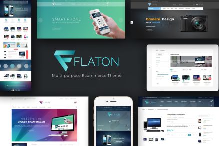 Flaton- WooCommerce Responsive Digital 1.6.7 WordPress Theme