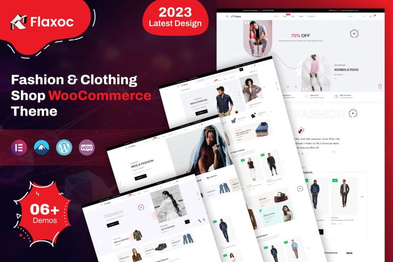 Flaxoc – Fashion Store WooCommerce Theme