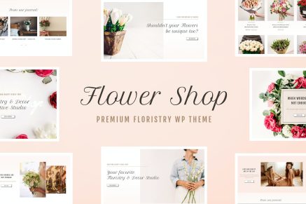 Flower Shop- Decoration Store and Floristic 1.2.5 WordPress Theme