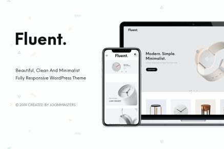 Fluent- Creative Multi-Purpose WooCommerce 3.2 WordPress Theme