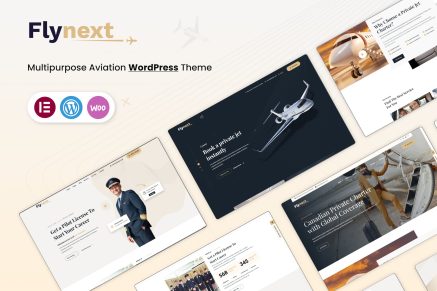 Flynext- Multipurpose Aviation 2.2.7 WordPress Theme