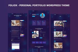 Foliox – Personal Portfolio WordPress Theme