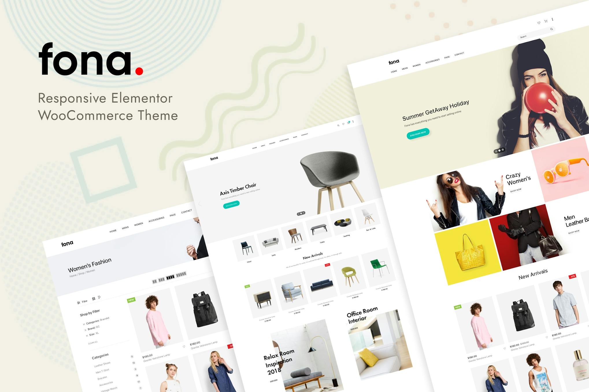 Fona - Responsive Elementor WooCommerce Theme 1.1.1