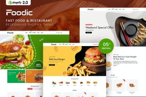 Foodic – Fast Food & Restaurant Shopify Theme