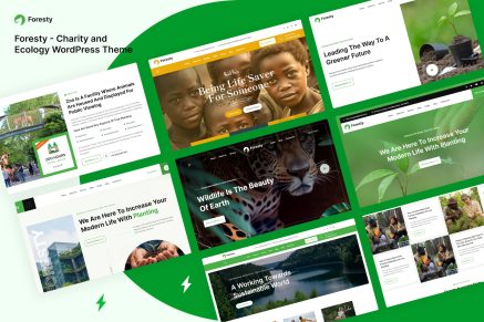 Foresty- Charity and Ecology 1.0.3 WordPress Theme