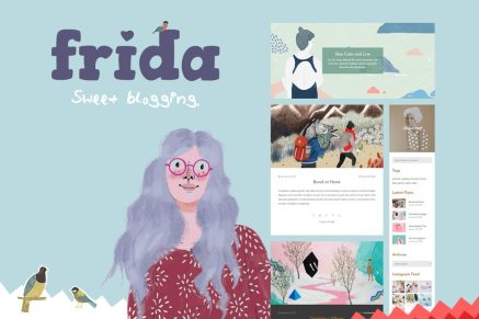 Frida- A Sweet & Classic Blog 7.0.3 WordPress Theme