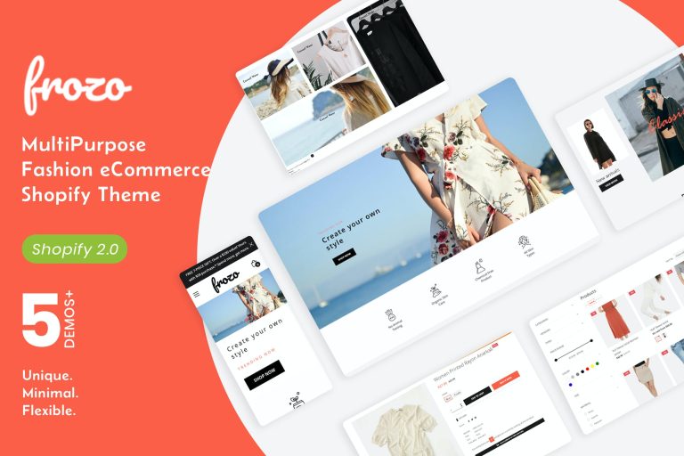 Frozo – Clothing and Fashion Shopify Theme